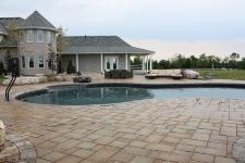 Inground Pools - Patios and Decks: Interlock - Image: 169